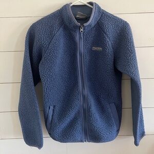 Columbia Navy Sherpa Fleece Jacket